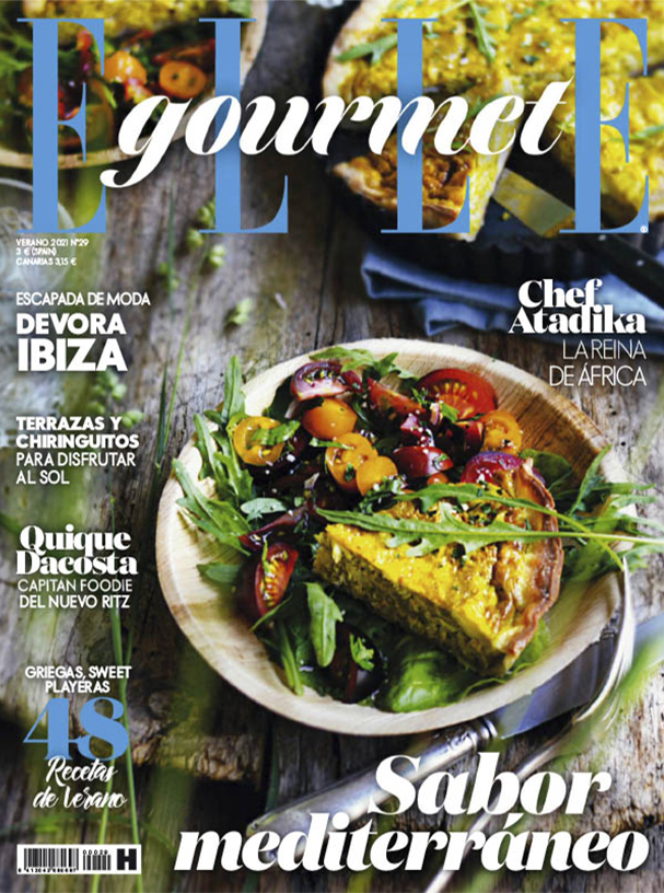 Cover ELLE Gourmet Spanien Cover ELLE Gourmet Spanien