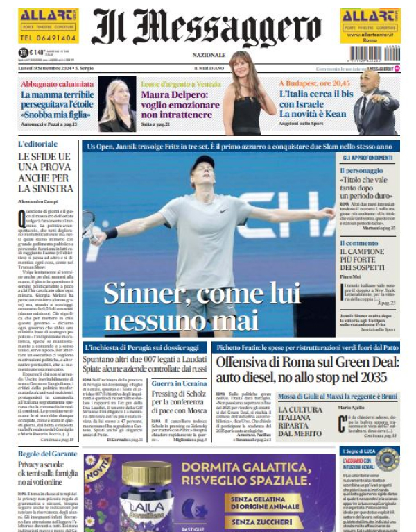 Il Messaggero cover Il Messaggero cover