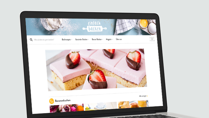 einfachbacken.de Key Visual