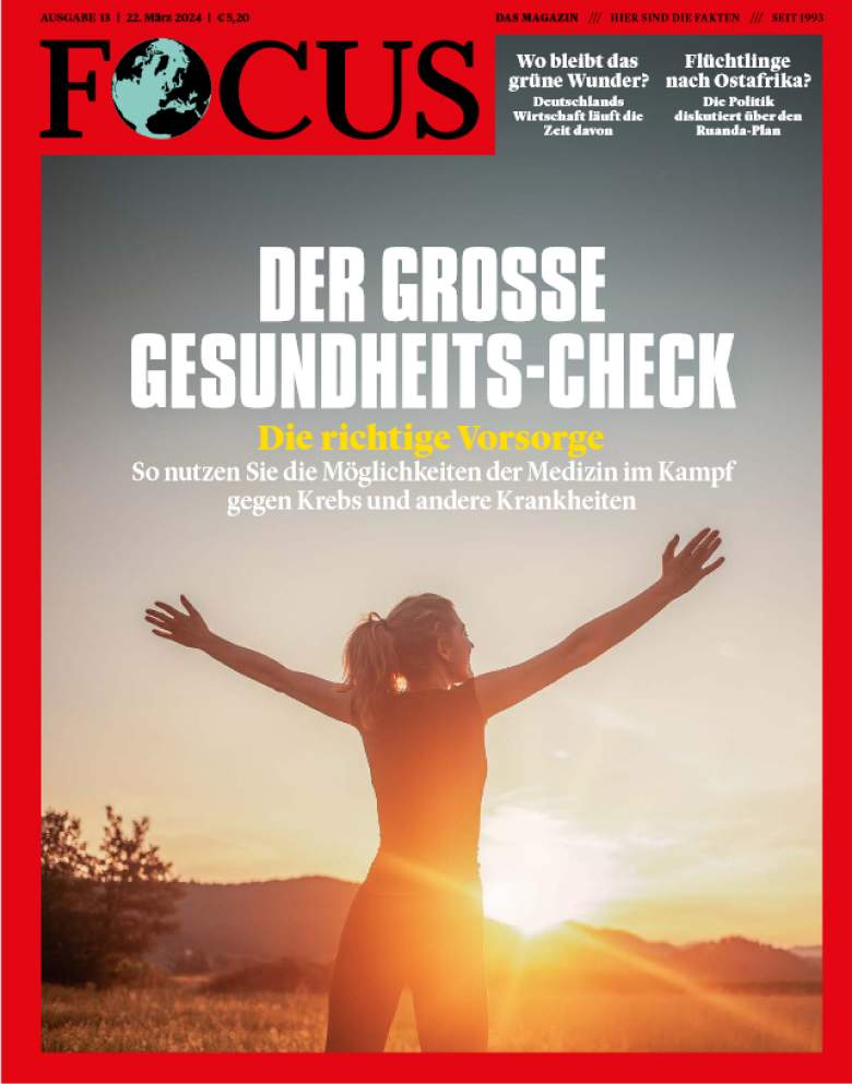 FOCUS magazine cover