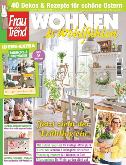Frau im Trend WOHNEN & wohlfühlen Cover