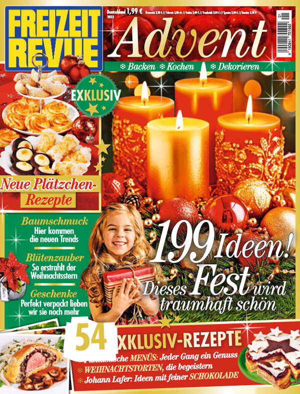FREIZEIT REVUE Advent 2017 Cover FREIZEIT REVUE Advent 2017 Cover